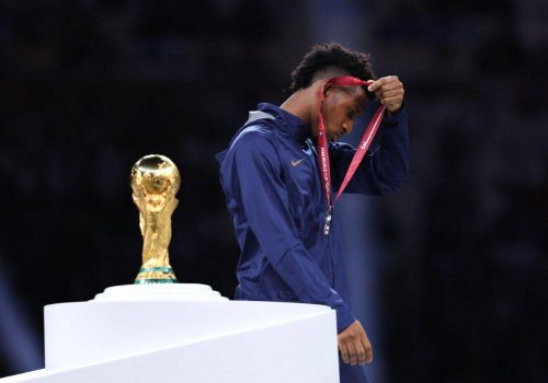 کینگزلی کومان نایب قهرمان جام جهانی 2022