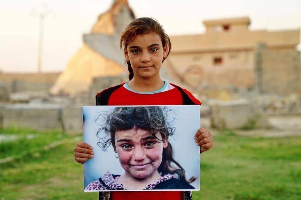 مونالیزای موصل پس از آزادی