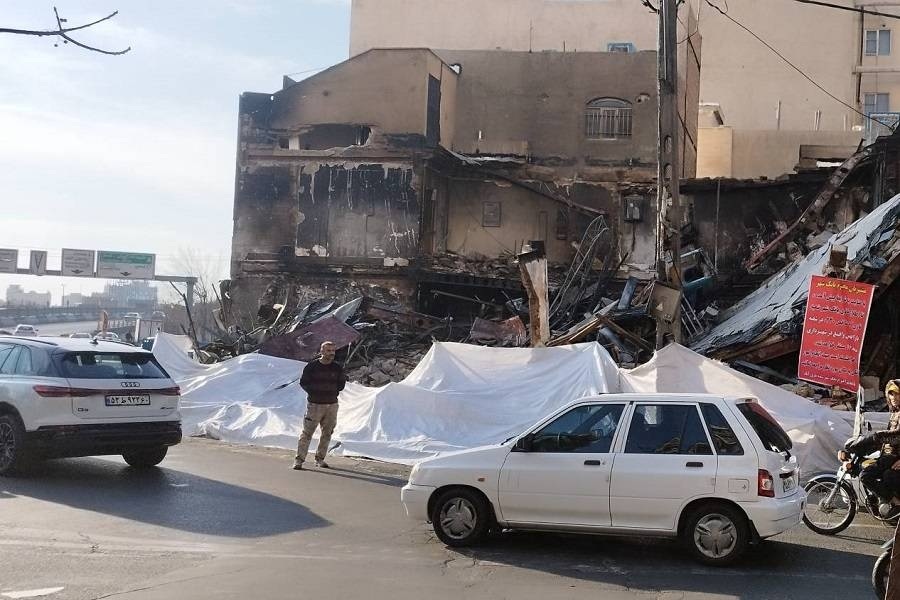 تخریب بانک شهر