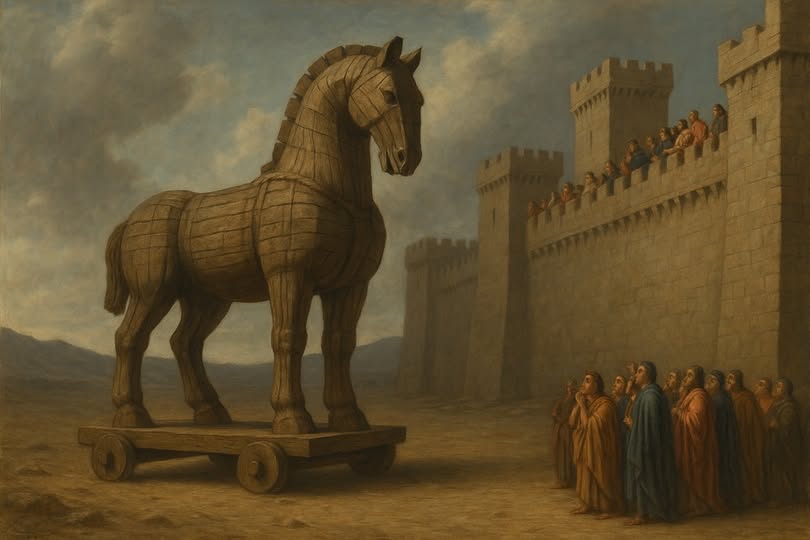 اسب تروا نفوذ دوستانه دشمن
